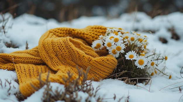 Flores da neve