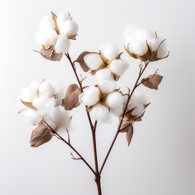 Flores de algodão