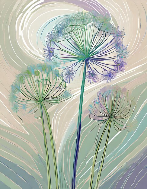 Flores de Allium