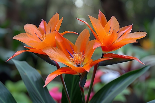 Foto flores de brejo na luz da noite papel de parede hd 8k imagem fotográfica de estoque