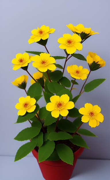 Foto flores de cochlospermum regium