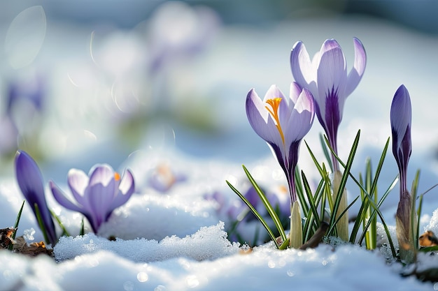 Flores de crocus