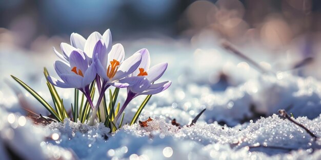 Flores de crocus