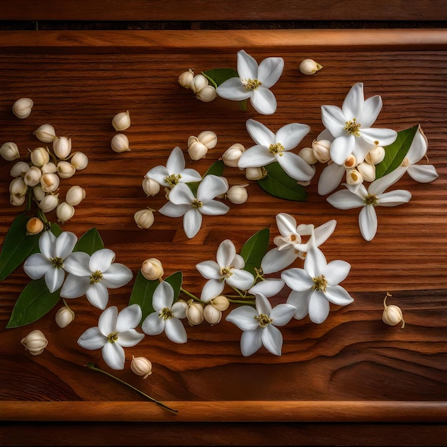 Foto flores de jasmim