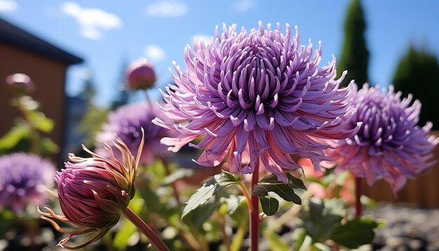 Flores de peônia chinesa