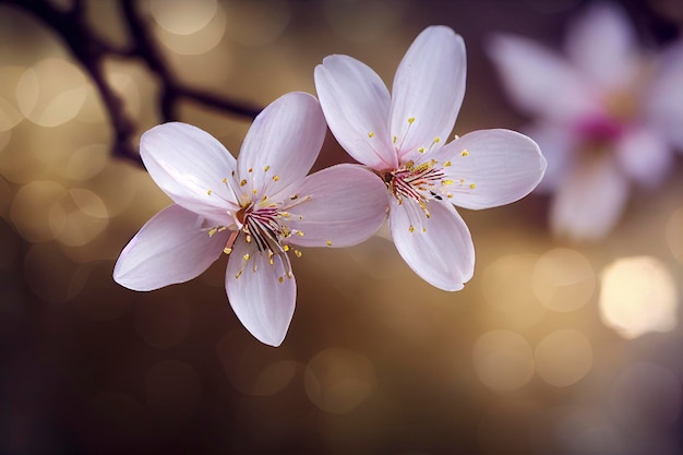 Flores de pêssego