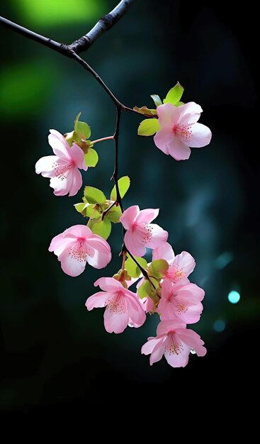 Flores de Sakura japonesas