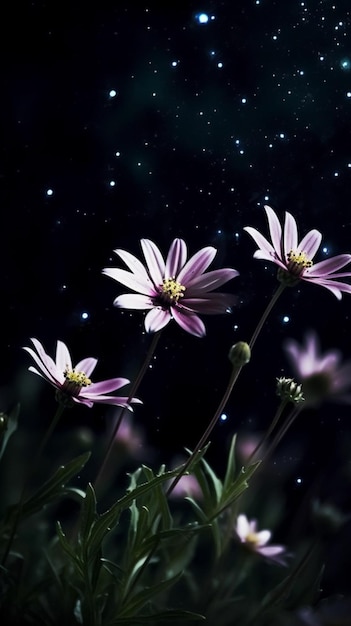 Foto flores debaixo da chuva papéis de parede