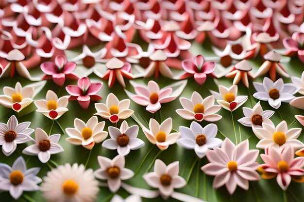 Flores em uma mesa do lado de fora de uma loja na cidade de san diego, ca.