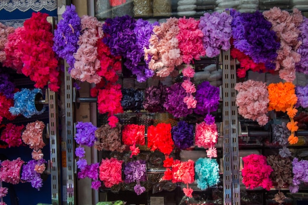 Flores falsas para fines decorativos