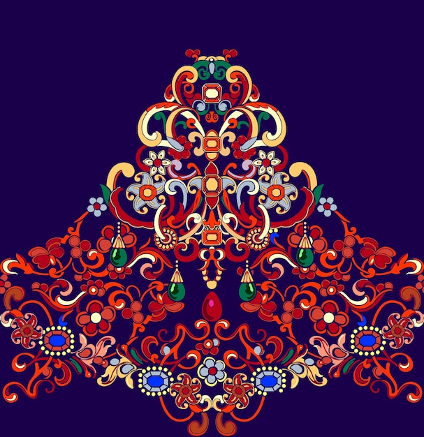 Flores fragantes que florecen todo el año, el diseño artístico de hojas y flores.