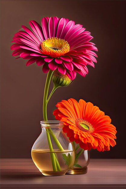 Flores de gerbera