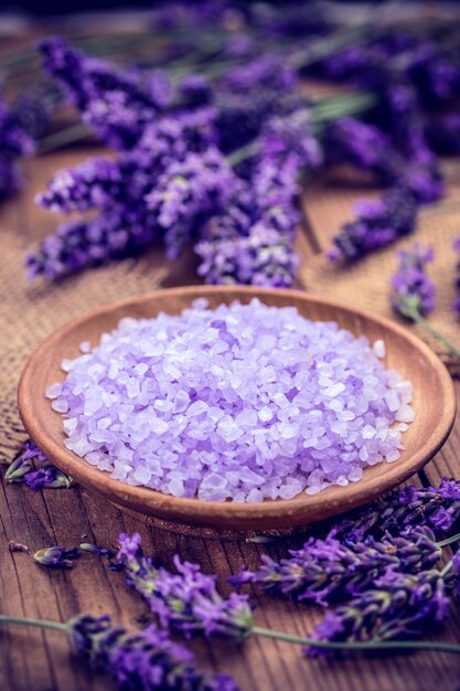 flores de lavanda