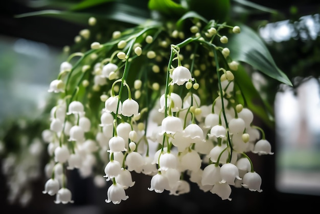 Flores de lirio de los valles