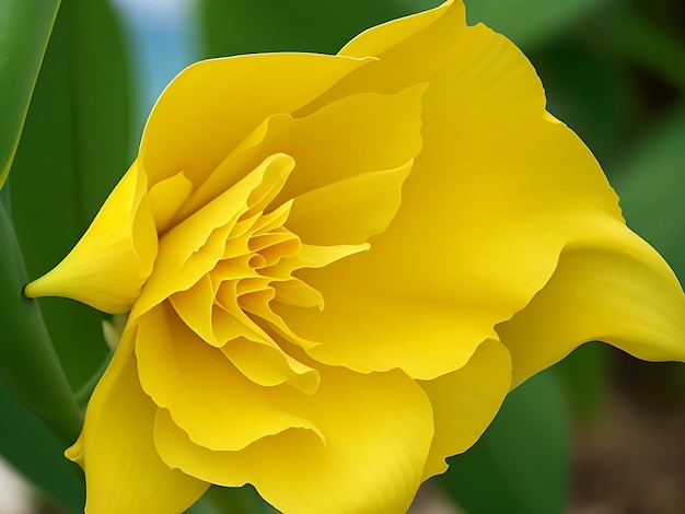 Flores Nacionais das Ilhas Virgens Trompete Amarelo Fotografia Impressionante