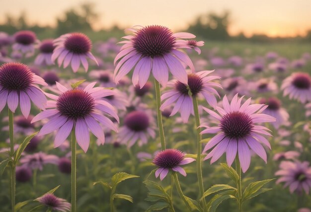 flores no campo