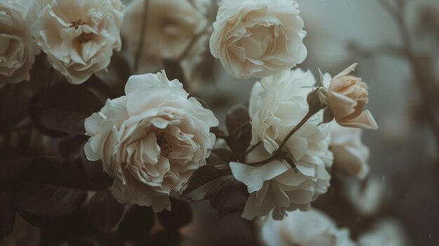 Foto flores pastel peônias rosas echeveria suculenta hortênsia branca ranúnculo anémona eucalipto e zimbro desenho vetorial buquês de casamento cartão de flores sazonais plano ilustração vetorial simples