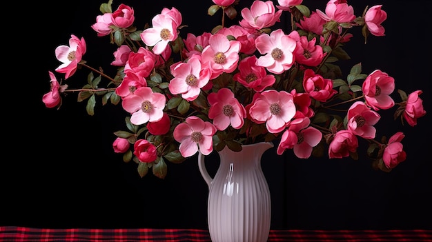 flores de peonía rosadas papel tapiz HD 8K Imagen fotográfica de stock