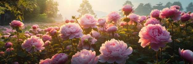 flores de primavera en el campo