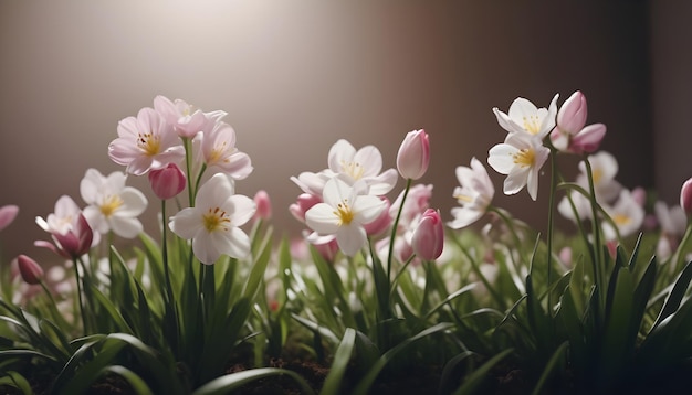 Las flores de primavera