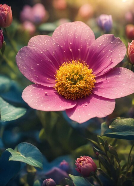 las flores de primavera