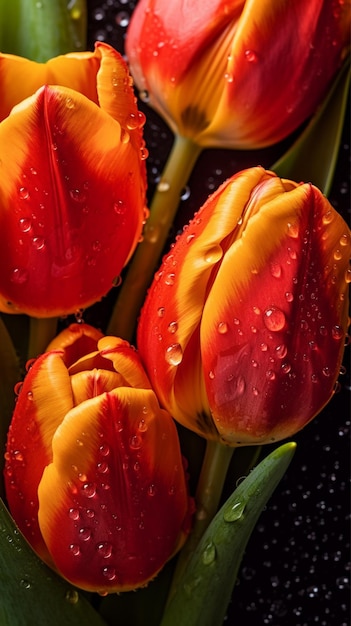 Las flores de la primavera