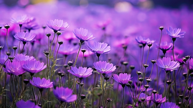 Foto flores púrpuras de íris