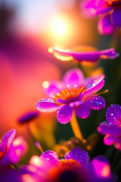 Foto flores rosadas