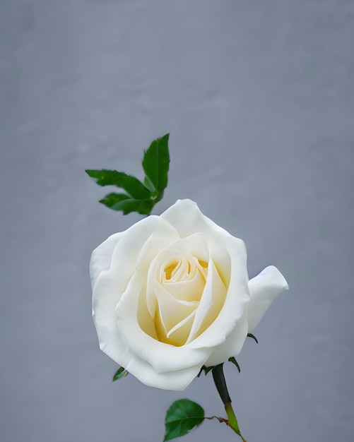 Flores de rosas blancas frescas