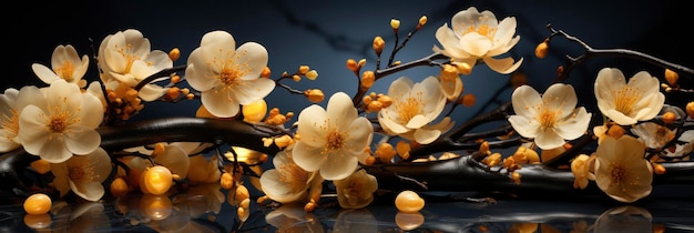 Las flores de Sakura pueden ser de naturaleza floral