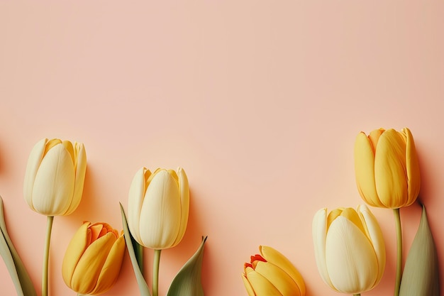 flores de tulipán