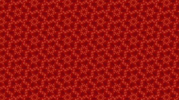 Flores vermelhas em um fundo vermelho.
