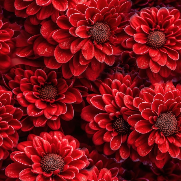 Flores vermelhas em um vaso
