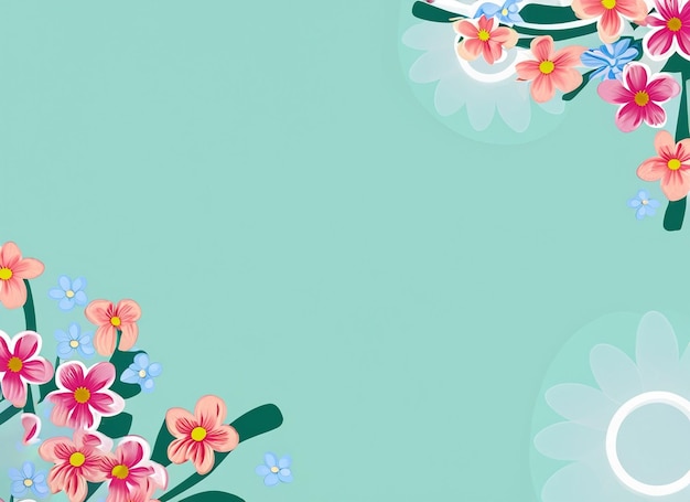 Floresce o fundo