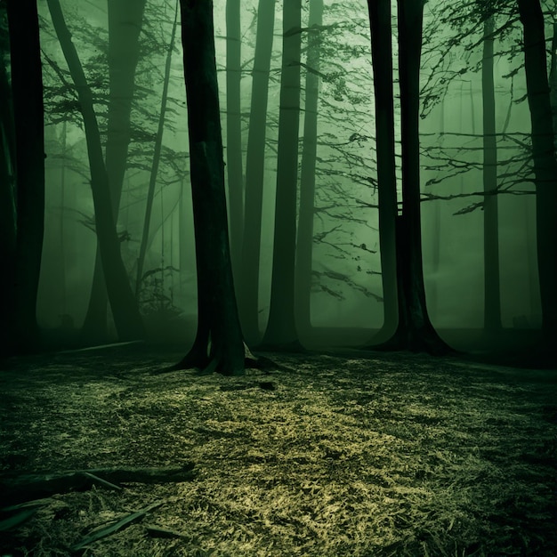 Floresta assustadora