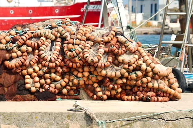 Flotadores de naranja