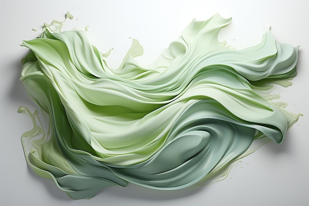 Flow-Matcha-Farbe