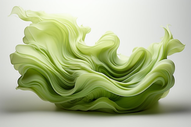 Flow-Matcha-Farbe