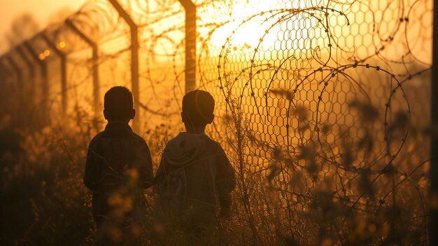 Flüchtlingsgrenzzaun