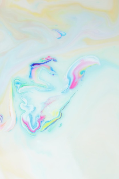Flüssige Kunst Kreativer bunter Hintergrund mit abstrakten gemalten Wellen Abstrakter Hintergrund mit Marmoreffekt