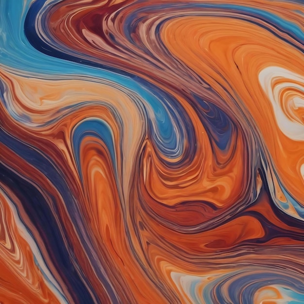 Flüssige Marmorfarbe Textur Hintergrund Flüssigmalerei abstrakte Textur intensive Farbmischung Tapeten