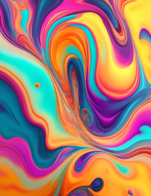 Flüssige Marmorierung Farbe Textur Hintergrund flüssige Malerei abstrakte Textur intensive Farbmischung