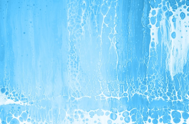 Flüssige und organische Picton Blaue Farbe Abstract Hintergrund für einzigartige Designs