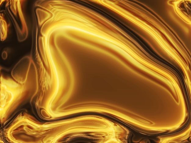 Flüssiger Goldhintergrund - eleganter Hintergrund
