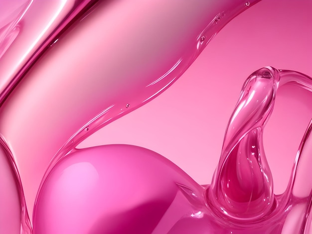 Flüssiger Marmorhintergrund mit rosa Glanzstruktur