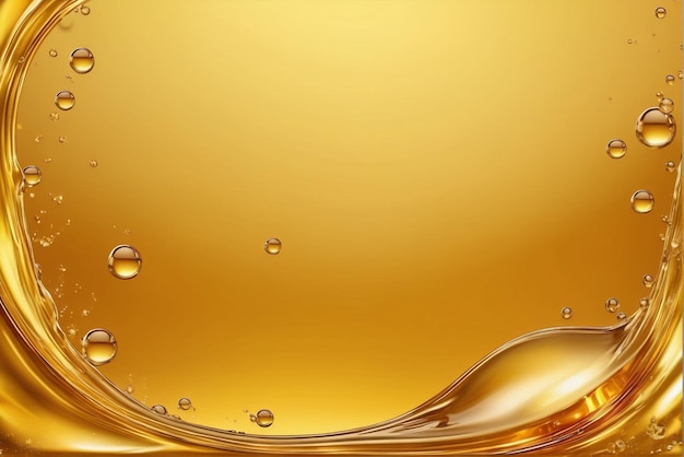 flüssiges Gold oder Blasenwasser Honig flüßiges Bier Olivenöl kosmetische flüssige Hintergründe