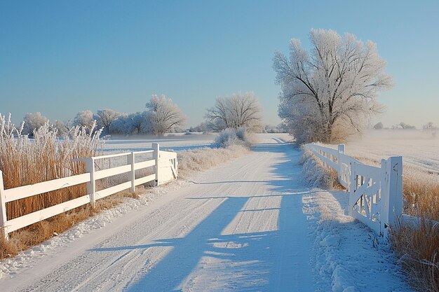 Flüstern des Winterwetters