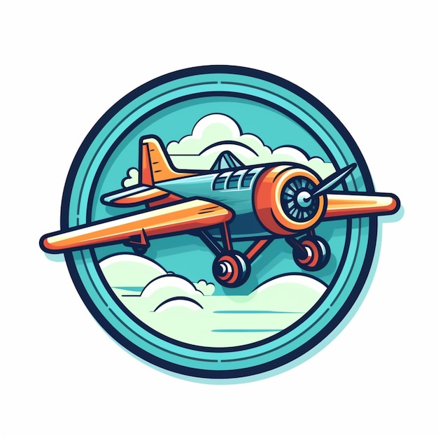 Foto flugzeug-cartoon-logo 19