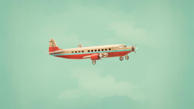 Flugzeug illustriert von Oliver Jeffers