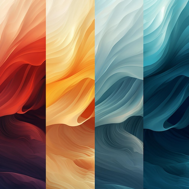 Foto fluid elegance abstract wave backgrounds (fondo de ondas abstratas)